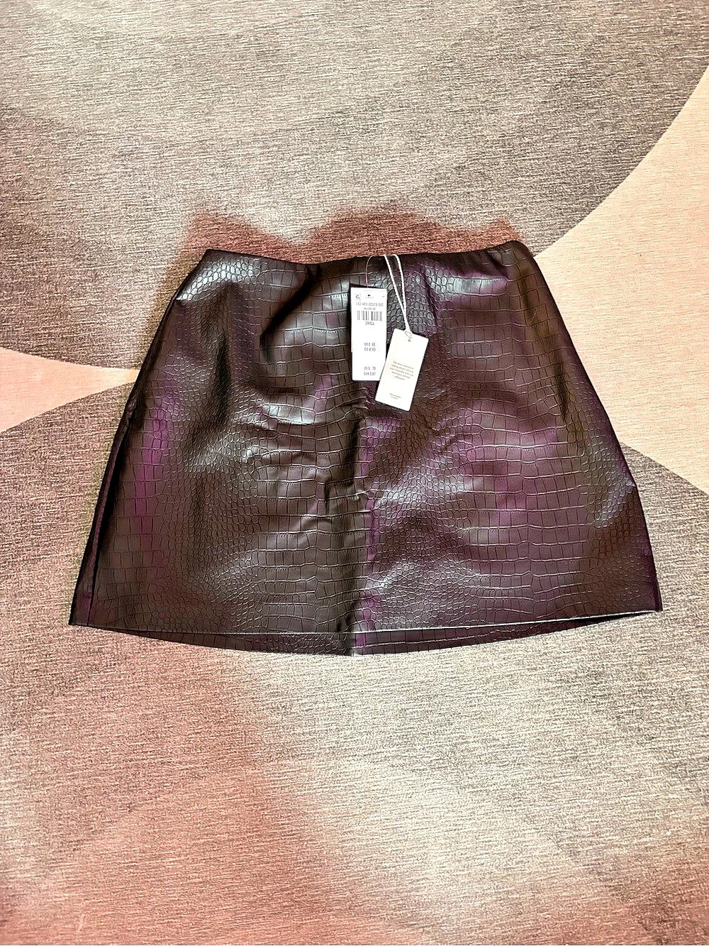 Abercrombie & Fitch The A&F Scarlett Mini Skort Black Small NWT